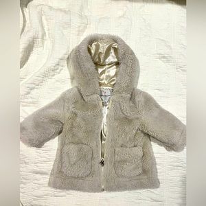 12 month girls warm winter jacket.
